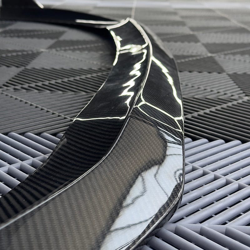 Mercedes Benz S63 (W222) BRABUS Style Carbon Fibre Front Lip Spoiler - Twenty Two Tuning Front Lip