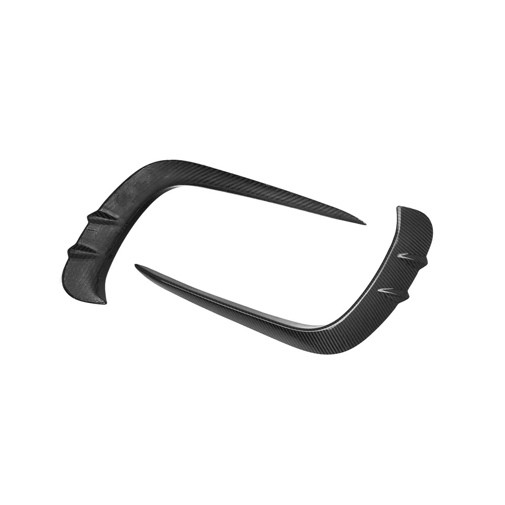Mercedes CLE53 (C236/A236) SOOQOO Carbon Fiber Front Bumper Inserts - SOOQOO Official Front Canards/Bumper Inserts