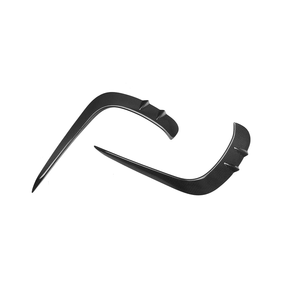 Mercedes CLE53 (C236/A236) SOOQOO Carbon Fiber Front Bumper Inserts - SOOQOO Official Front Canards/Bumper Inserts
