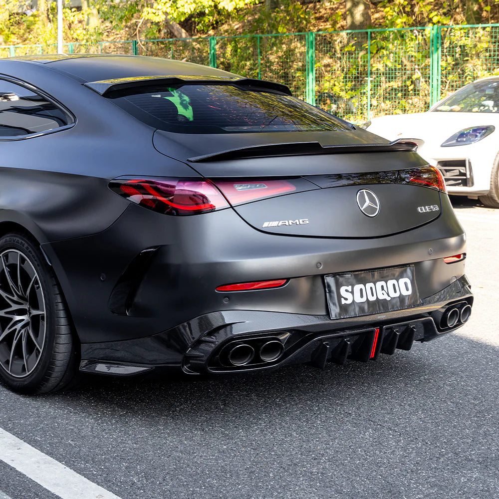 Mercedes CLE53 (C236/A236) SOOQOO Carbon Fiber Rear Diffuser - SOOQOO Official Rear Diffuser