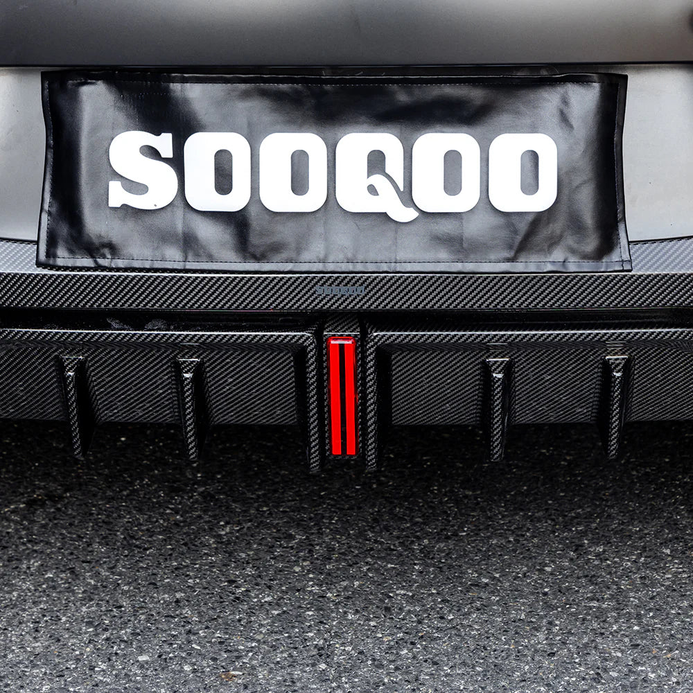 Mercedes CLE53 (C236/A236) SOOQOO Carbon Fiber Rear Diffuser - SOOQOO Official Rear Diffuser