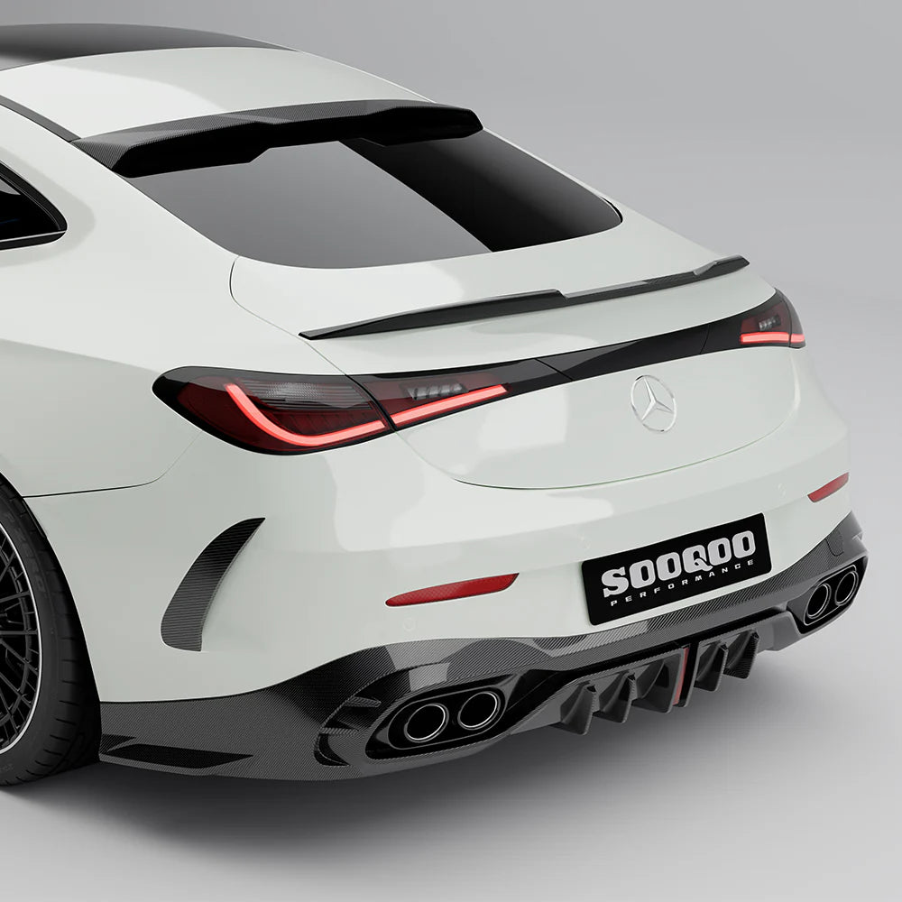 Mercedes CLE53 (C236/A236) SOOQOO Carbon Fiber Rear Diffuser - SOOQOO Official Rear Diffuser