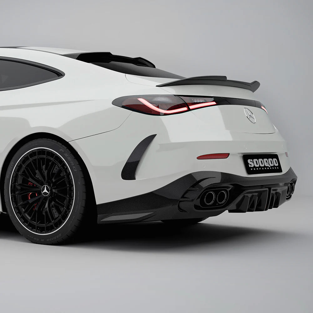 Mercedes CLE53 (C236/A236) SOOQOO Carbon Fiber Rear Diffuser - SOOQOO Official Rear Diffuser