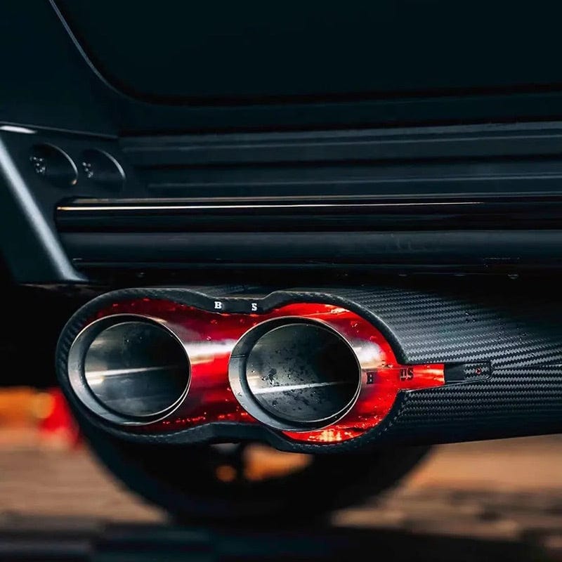 Mercedes G63/G65 (W464) BRABUS Style Carbon Fiber Exhaust Tips - Twenty Two Tuning Exhaust Tips