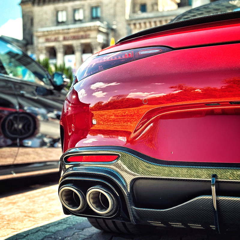 Mercedes SL63 (R232) BRABUS Style Carbon Fiber Body Kit - Twenty Two Tuning Full Styling Kit