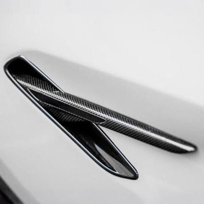 MP Style Carbon Fiber Fender Trims - Compatible with BMW M5 (F90) - Twenty Two Tuning Fender Trims