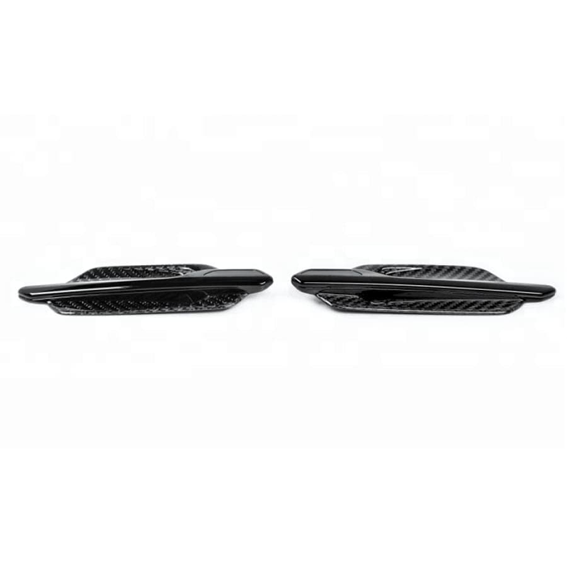 MP Style Carbon Fibre Fender Trims - Compatible with BMW M2/M2C (F87) - Twenty Two Tuning Fender Trims