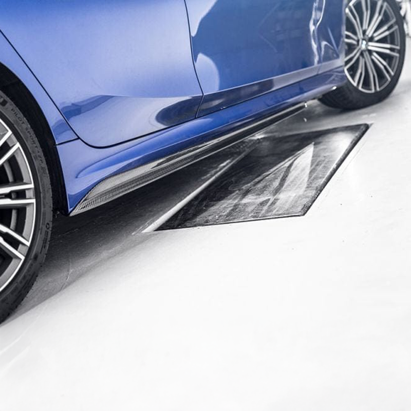 MP Style Carbon Fibre Side Skirts - Compatible with BMW 3 Series (G20/G21) - Twenty Two Tuning Side Skirts