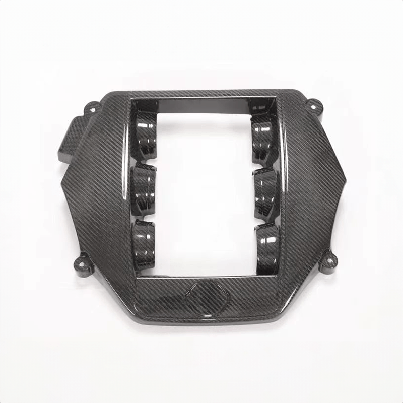 Nissan GTR (R35) NISMO Style Carbon Fibre Engine Cover - Twenty Two Tuning Engine Bay