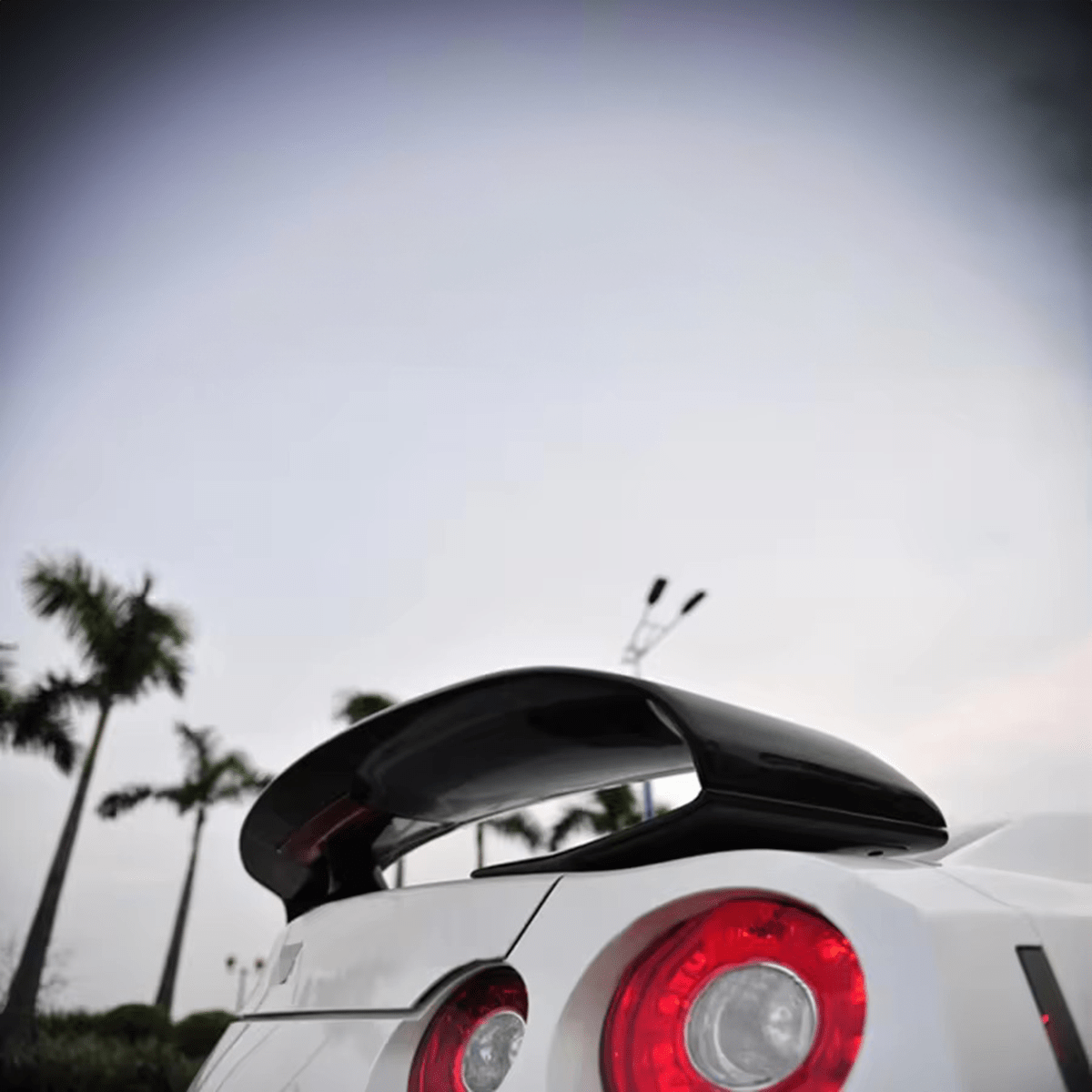 Nissan GTR (R35) OEM+ Carbon Fibre Rear Trunk Spoiler - Twenty Two Tuning Rear Spoiler