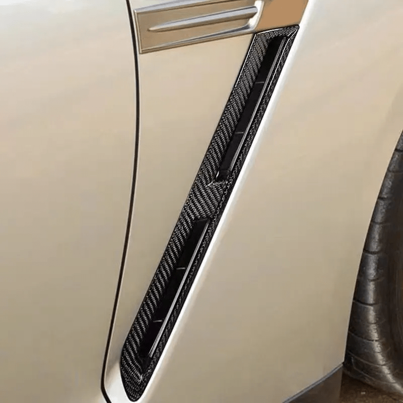 Nissan GTR (R35) OEM+ Carbon Fibre Replacement Fender Trims - Twenty Two Tuning Fender Trims