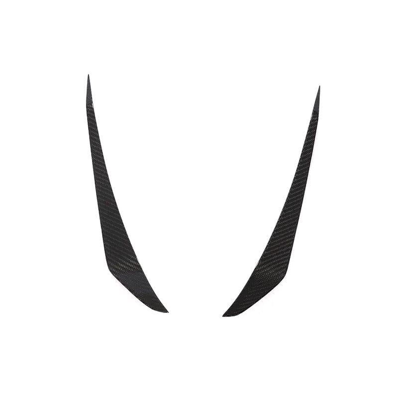 Porsche Carrera 911 Turbo (991.1) RS Style Carbon Fiber Front Bumper Canards - Twenty Two Tuning Front Canards/Bumper Inserts