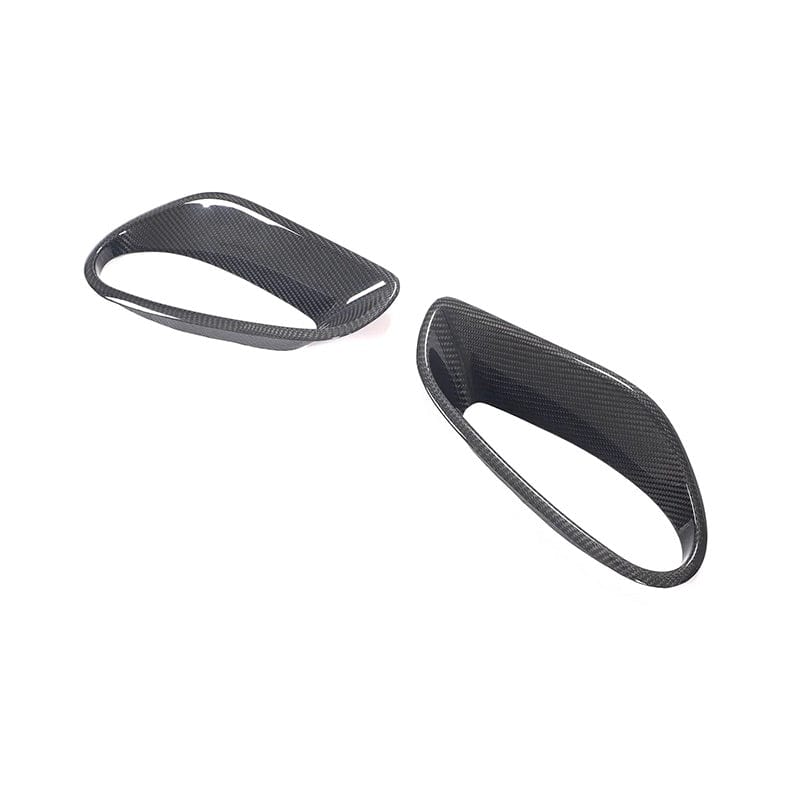 Porsche Carrera 911 Turbo S (991.1) OEM+ Style Carbon Fiber Intake Vent Trims - Twenty Two Tuning Rear Spoiler