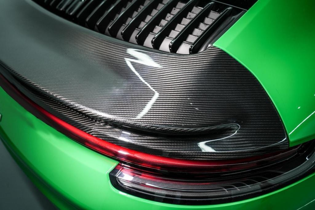 Porsche Carrera (992.1/911) GT3 Style Carbon Fiber Rear Trunk Spoiler - Twenty Two Tuning Rear Spoiler