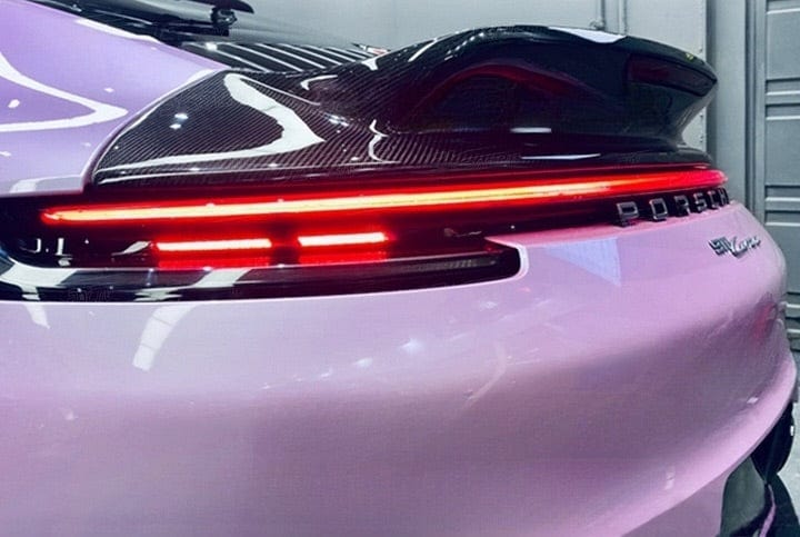 Porsche Carrera (992.1/911) JDM Style Carbon Fiber Rear Spoiler - Twenty Two Tuning Rear Spoiler