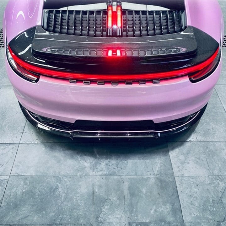 Porsche Carrera (992.1/911) JDM Style Carbon Fiber Rear Spoiler - Twenty Two Tuning Rear Spoiler