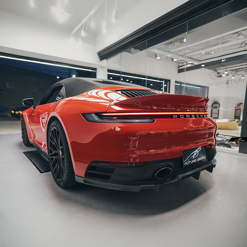 Porsche Carrera/Targa/Convertible 911 (992.1) Future Design Rear Ducktail Spoiler - Future Design Official Rear Spoiler