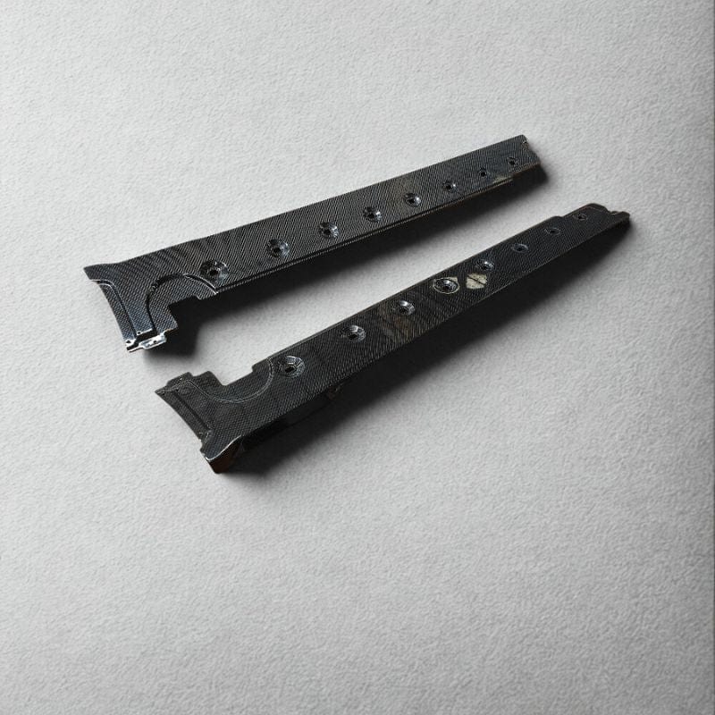 Porsche Carrera/Targa/Convertible (992.2/911) PAKTECHZ Style Carbon Fibre Side Skirts - Twenty Two Tuning Side Skirts