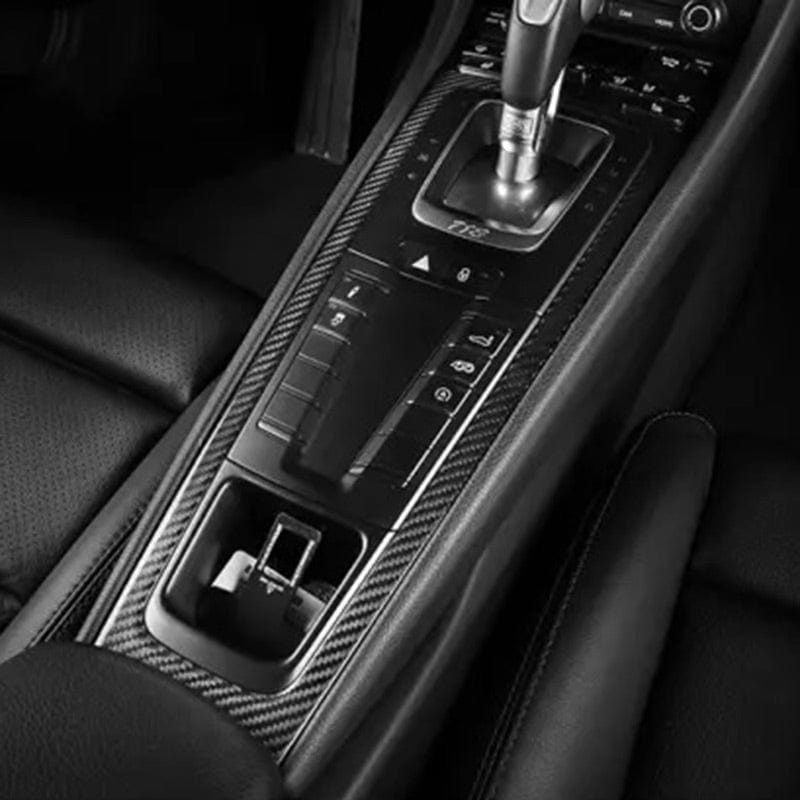 Porsche Cayman/Boxter (718) OEM+ Style Carbon Fiber Interior Trim Set (LHD) - Twenty Two Tuning Interior Parts & Accessories