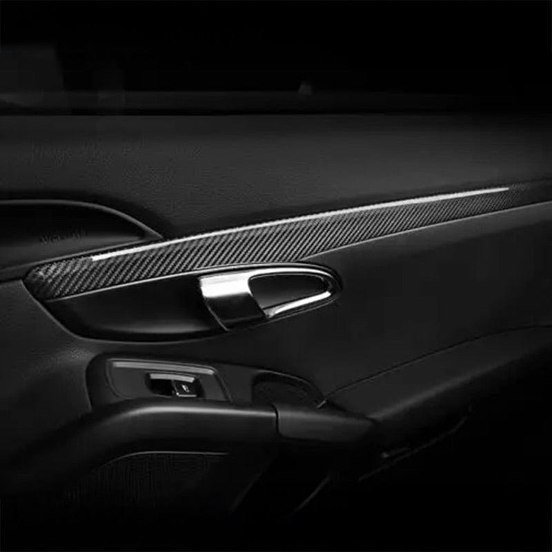 Porsche Cayman/Boxter (718) OEM+ Style Carbon Fiber Interior Trim Set (LHD) - Twenty Two Tuning Interior Parts & Accessories
