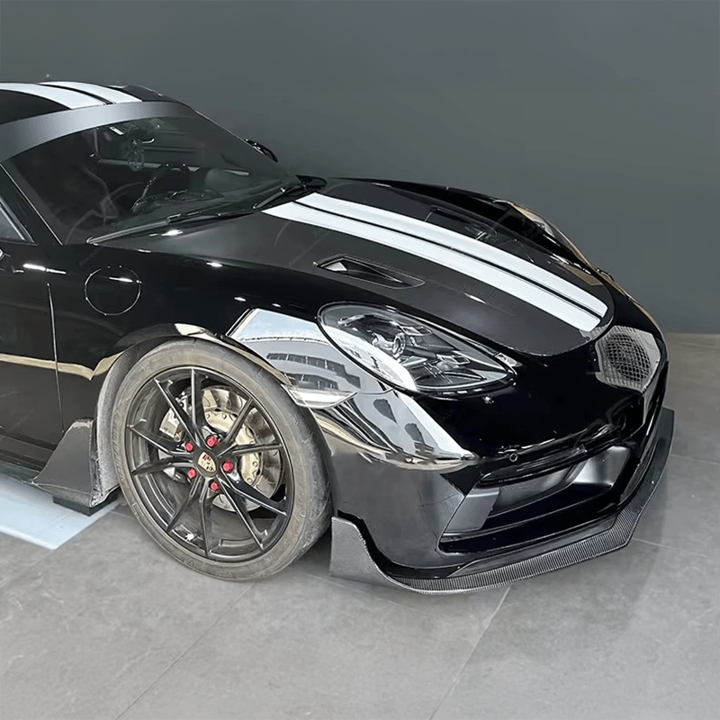 Porsche Cayman/Boxter GTS (718) T Style Carbon Fibre Front Lip - Twenty Two Tuning Front Lip