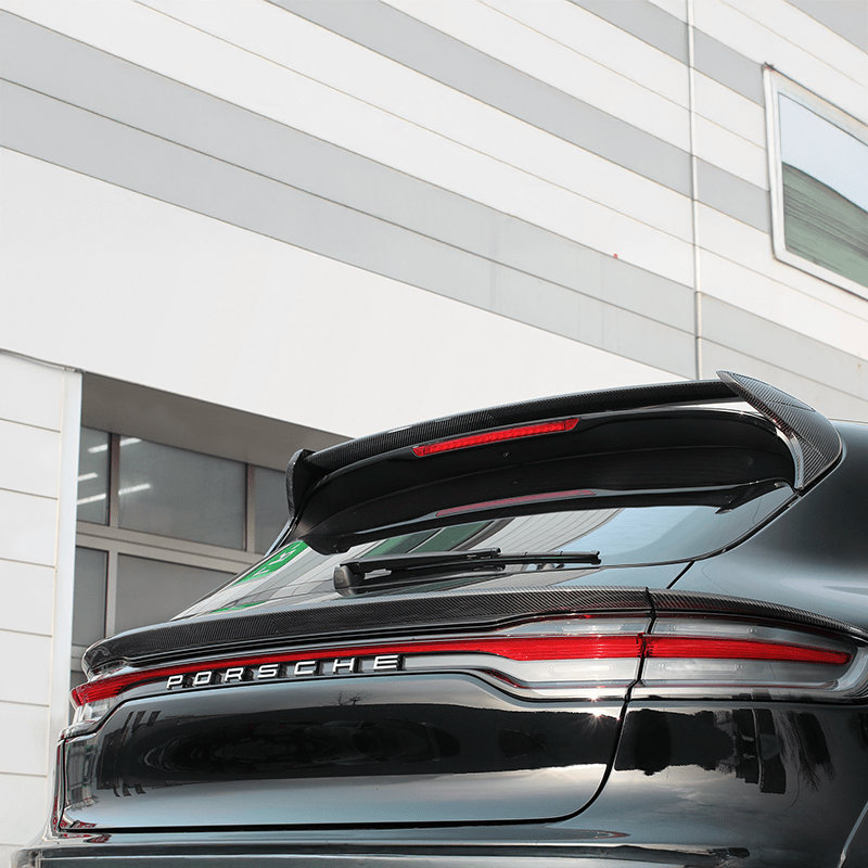Porsche Macan (95B) Pre-Facelift TopCar Style Carbon Fibre Rear Mid Spoiler - Twenty Two Tuning Rear Spoiler