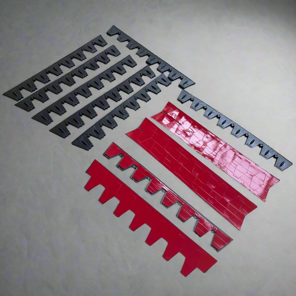 Protect Plus Front Bumper Rub Strip Protectors - Twenty Two Tuning Front Lip