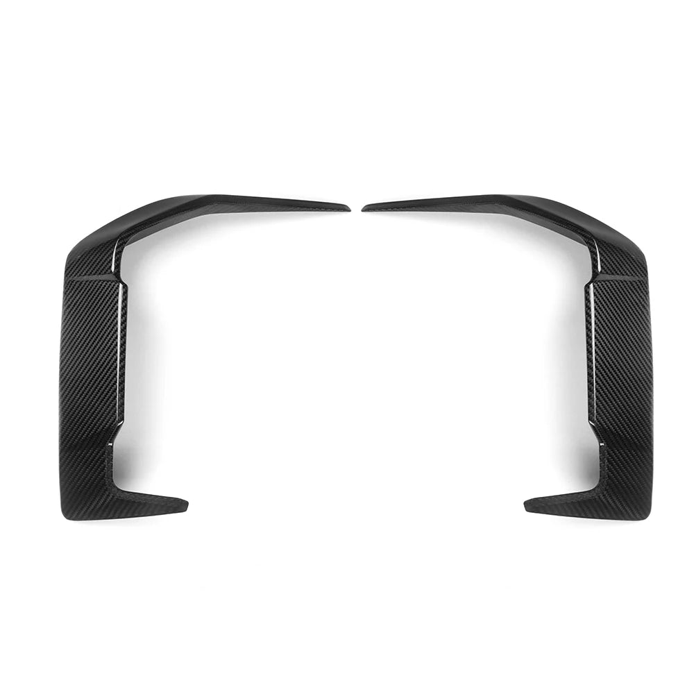 SOOQOO Carbon Fiber Front Bumper Inserts - Compatible with BMW 5 Series (G60/G61) - SOOQOO Official Front Canards/Bumper Inserts