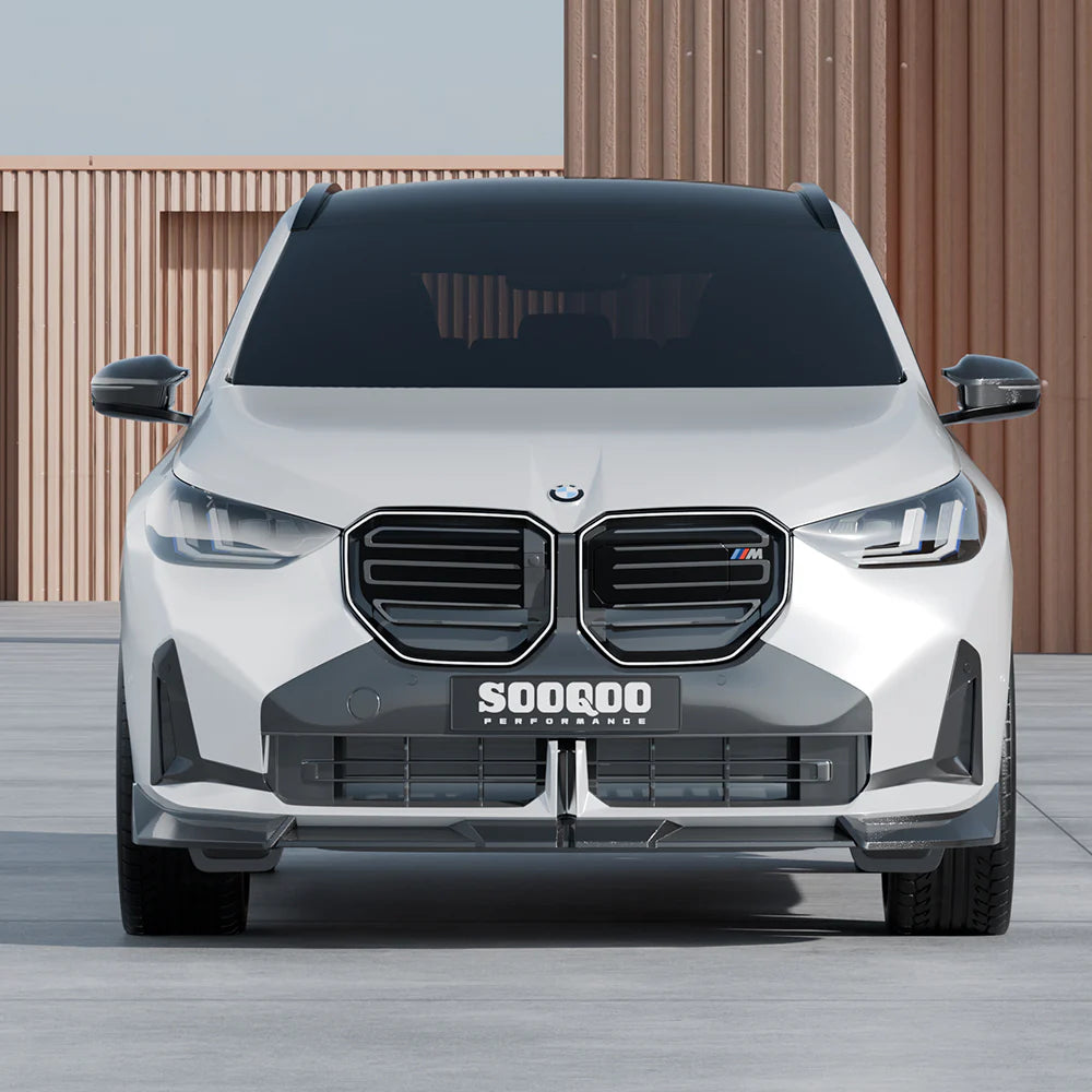 SOOQOO Carbon Fiber Front Lip - Compatible with BMW X3 (G45) - SOOQOO Official Front Lip