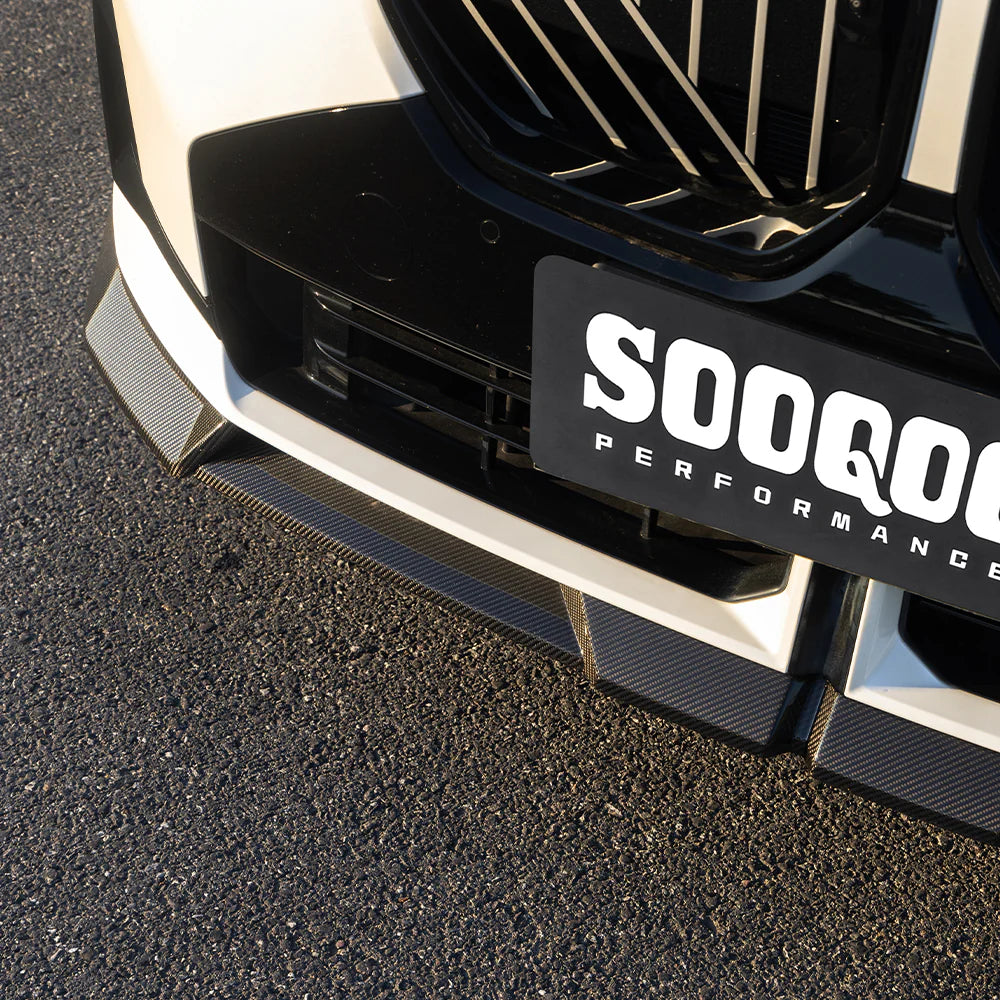 SOOQOO Carbon Fiber Front Lip - Compatible with BMW X3 (G45) - SOOQOO Official Front Lip