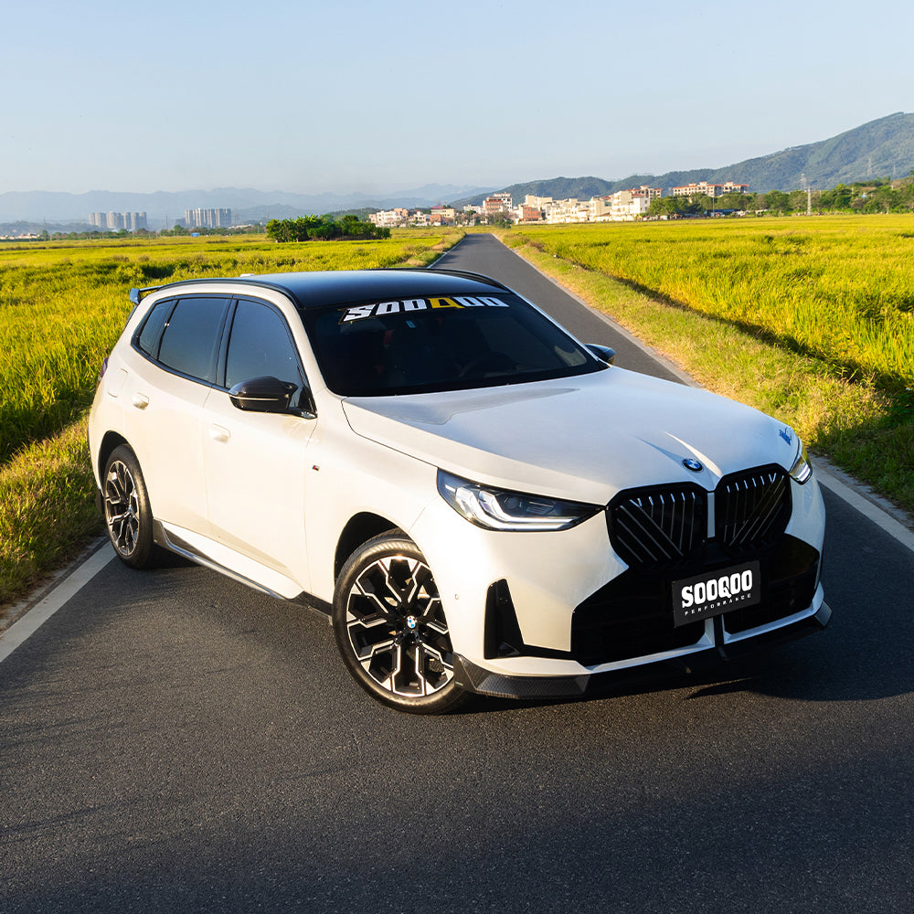 SOOQOO Carbon Fiber Front Lip - Compatible with BMW X3 (G45) - SOOQOO Official Front Lip