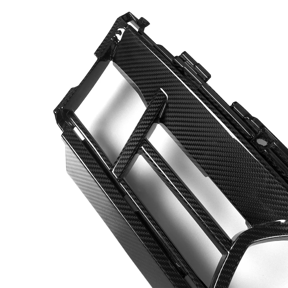 SOOQOO Carbon Fiber Front Lower Grille - Compatible with BMW X5 LCI (G05) - SOOQOO Official Front Canards/Bumper Inserts