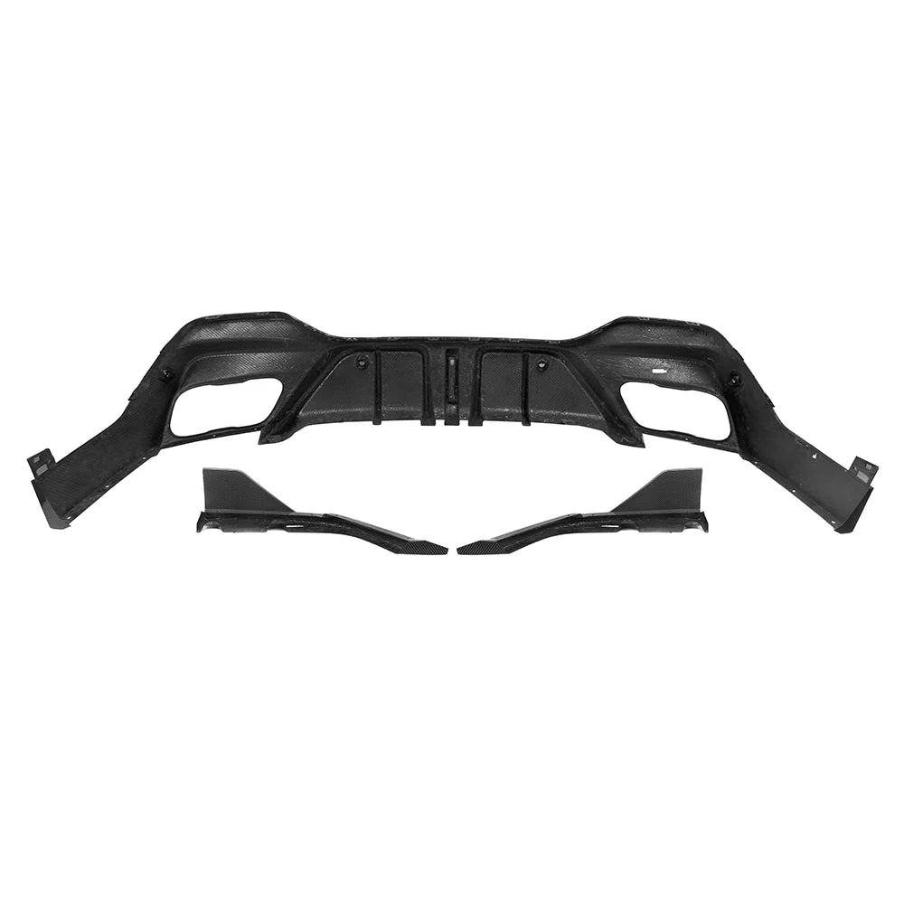 SOOQOO Carbon Fiber Rear Diffuser - Compatible with BMW X6 (G06) - SOOQOO Official Rear Diffuser