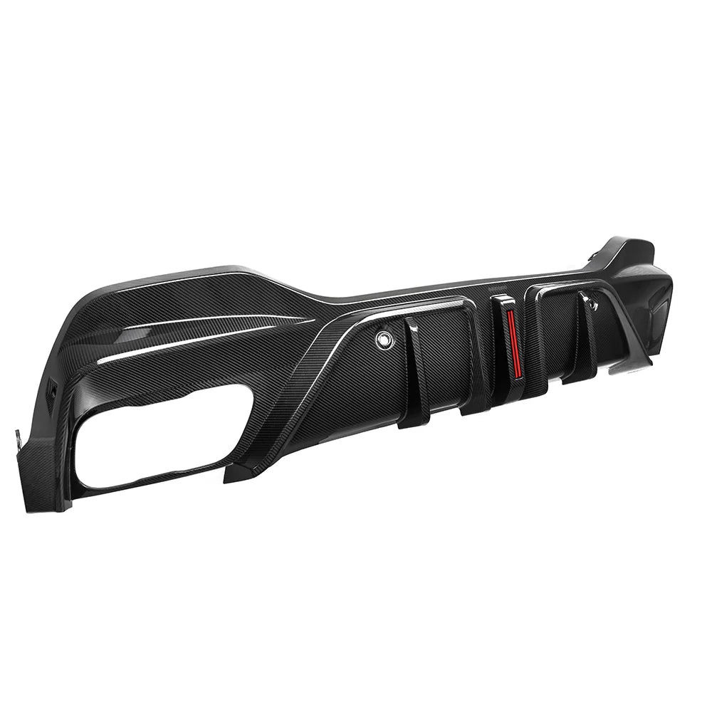 SOOQOO Carbon Fiber Rear Diffuser - Compatible with BMW X6 (G06) - SOOQOO Official Rear Diffuser