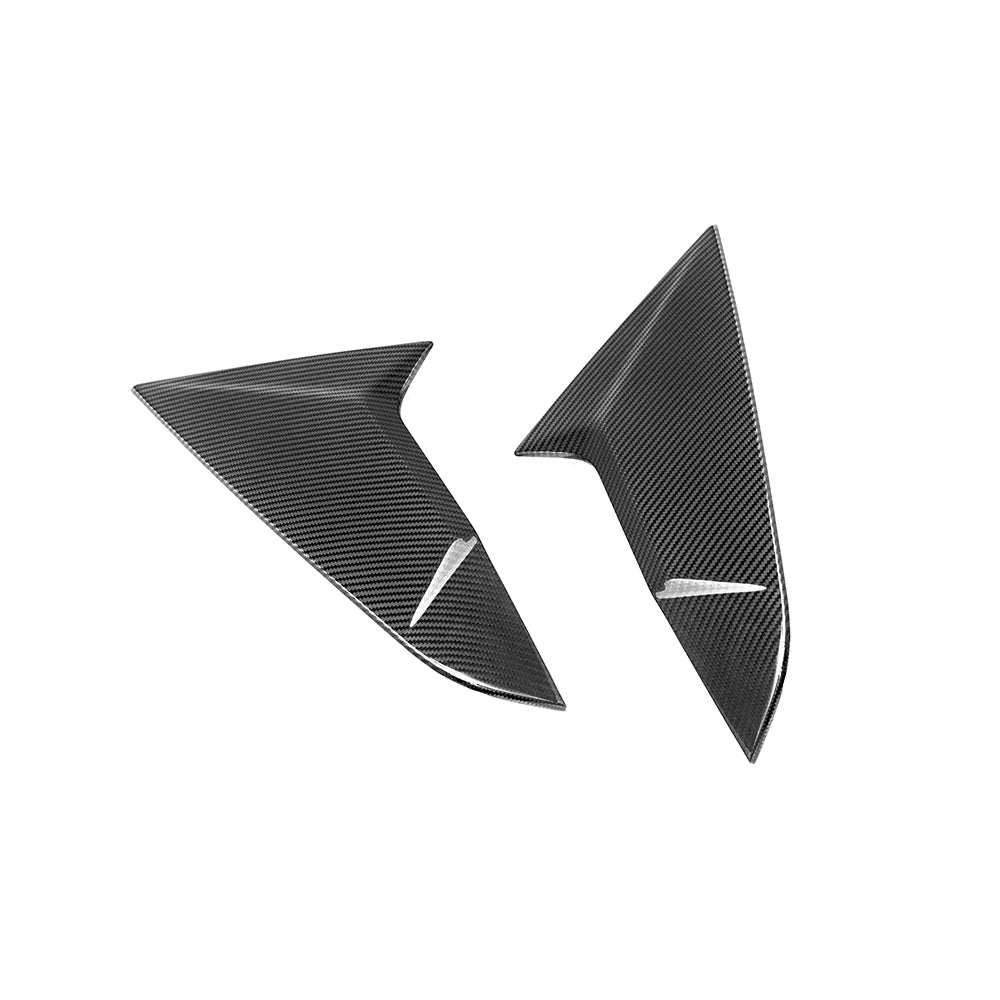 SOOQOO Carbon Fiber Rear Window Fins - Compatible with BMW X3 (G45) - SOOQOO Official Rear Spoiler