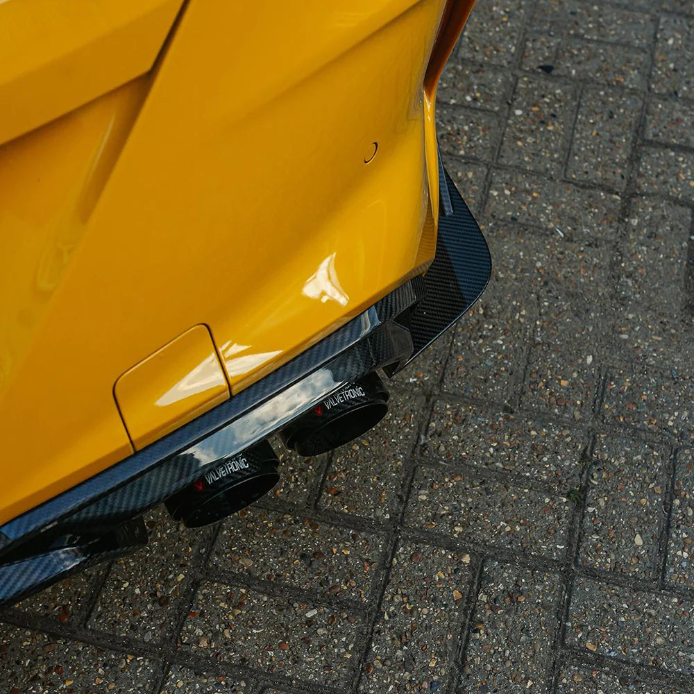 SOOQOO Carbon Fibre Rear Bumper Diffuser - Compatible with BMW M8 (F91/F92/F93) - SOOQOO Official Rear Diffuser