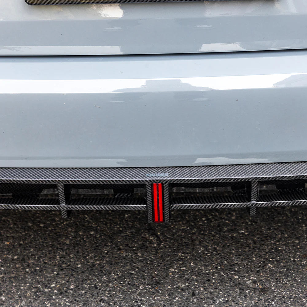 SOOQOO Carbon Fibre Rear Diffuser - Compatible with BMW 2 Series (F74) - SOOQOO Official Rear Diffuser
