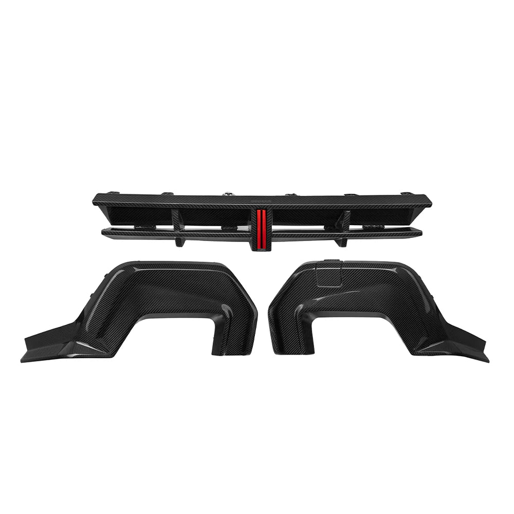 SOOQOO Carbon Fibre Rear Diffuser - Compatible with BMW 2 Series (F74) - SOOQOO Official Rear Diffuser