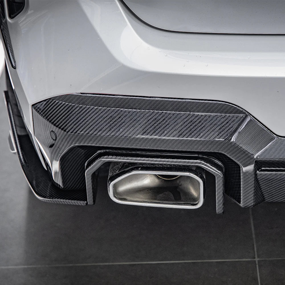SOOQOO Carbon Fibre Rear Diffuser - Compatible with BMW X3 (G01) - SOOQOO Official Rear Diffuser