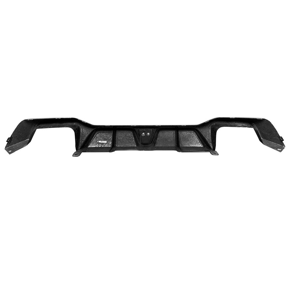 SOOQOO Carbon Fibre Rear Diffuser - Compatible with BMW X4 LCI (G02) - SOOQOO Official Front Lip