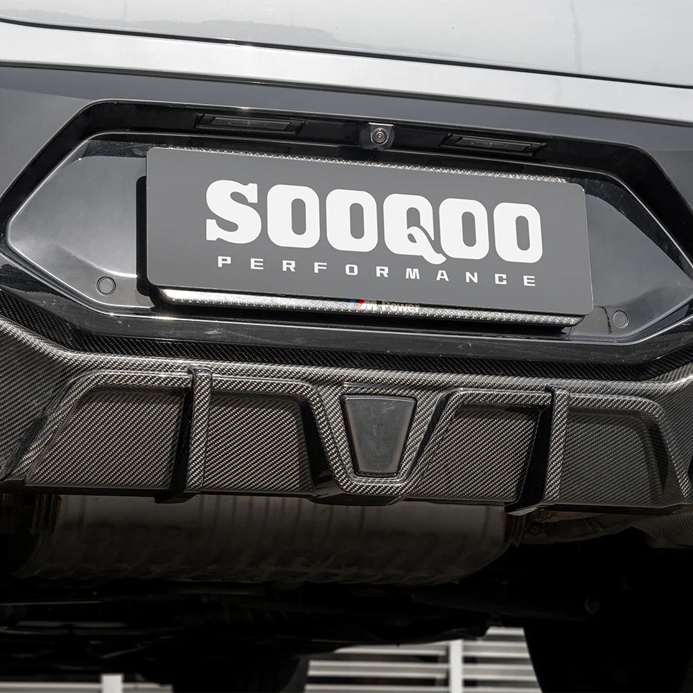 SOOQOO Carbon Fibre Rear Diffuser - Compatible with BMW X4M (F98) - SOOQOO Official Rear Diffuser