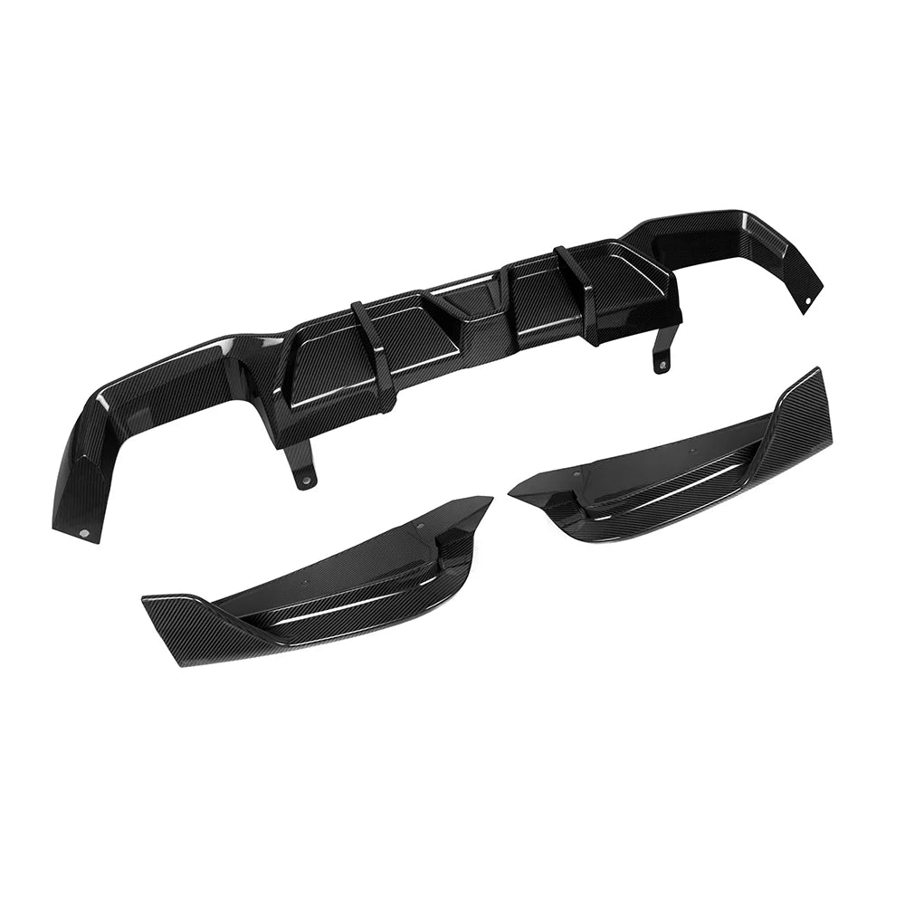 SOOQOO Carbon Fibre Rear Diffuser - Compatible with BMW X4M (F98) - SOOQOO Official Rear Diffuser