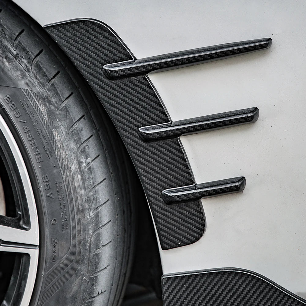 SOOQOO Carbon Fibre Rear Fender Trims - Compatible with BMW 4 Series (G22/G23) - SOOQOO Official Rear Fender Vent