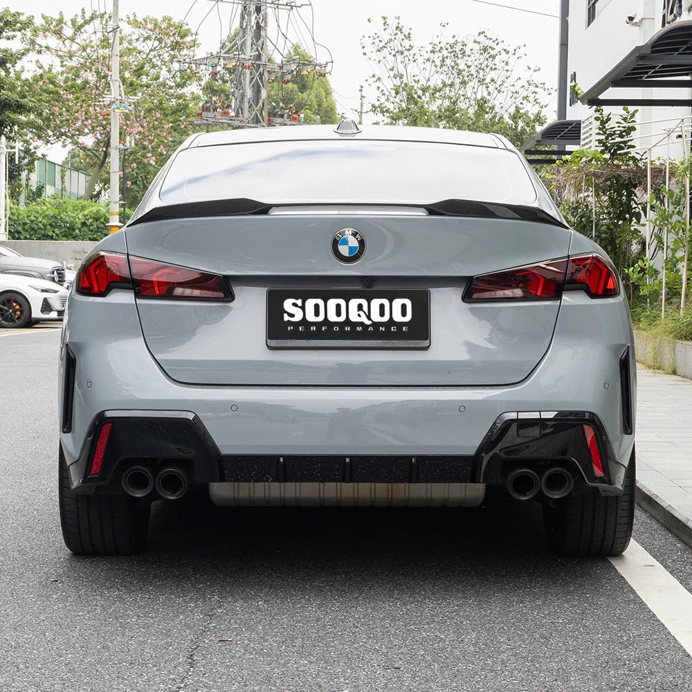 SOOQOO Carbon Fibre Rear Mid Spoiler - Compatible with BMW 2 Series (F74) - SOOQOO Official Rear Spoiler