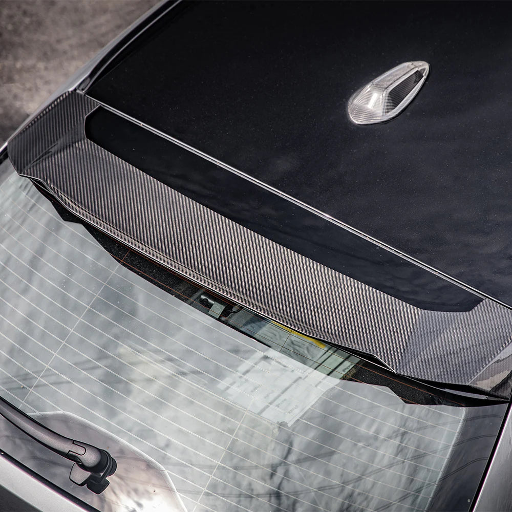SOOQOO Carbon Fibre Rear Roof Spoiler - Compatible with BMW M3 (G81) - SOOQOO Official Rear Spoiler