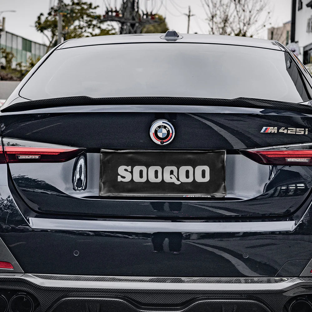 SOOQOO Carbon Fibre Rear Trunk Spoiler - Compatible with BMW 4 Series/I4 (G26) - SOOQOO Official Rear Spoiler