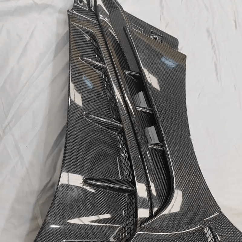 Toyota GR86 (ZN8/ZD8) TRD Style Carbon Fibre Front Fender Replacements - Twenty Two Tuning Front Fenders Complete