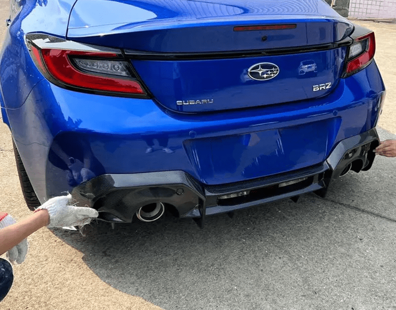 Toyota GR86 (ZN8/ZD8) TRD Style Carbon Fibre Rear Diffuser - Twenty Two Tuning Rear Diffuser