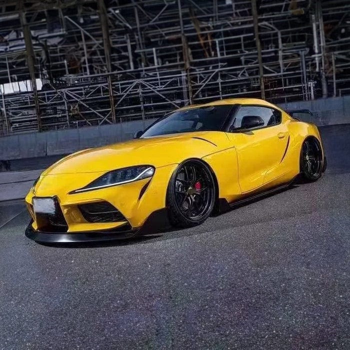 Toyota Supra MK5 (A90) VARIS Style Carbon Fibre Side Skirts - Twenty Two Tuning Side Skirts