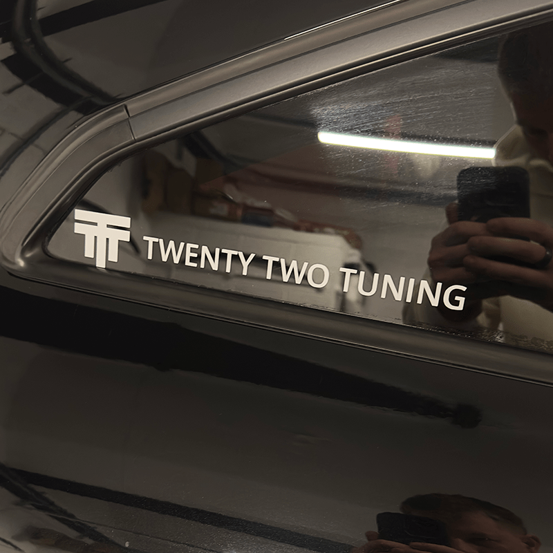 TTT Long Sticker - Twenty Two Tuning Emblems and Badges